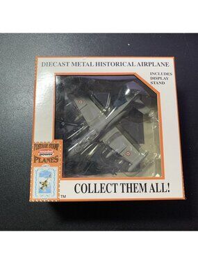 Model Power 5358 Aermacchi MB 339 1:100 Diecast Postage Stamp Plane NIB Vtg